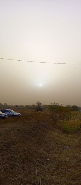 ⛅️ Солнышко в Ростовской области пропало. Всё из-за пыльной..