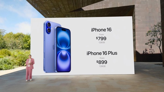 Представлен новый iPhone 16 в пяти цветах. 
— Камеры ещё лучше 
— Новый процессор А18. Ещё мощнее iPhone 15 
—..