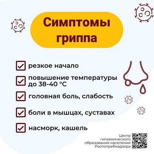 Осторожно: ГРИПП! Рассказываем, что нужно знать о нем и способах защиты от заболевания.  Роспотребнадзор..