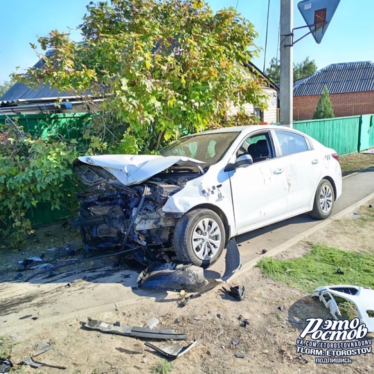 🚨 Жесткое ДТП в пос.Каменоломни на перекрёстке Октябрьской и..