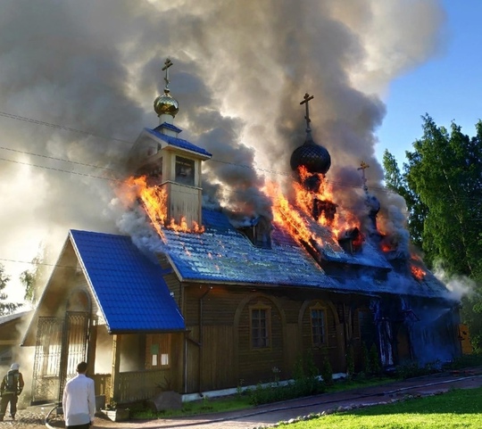 14 миллионов должен РПЦ петербуржец, который сжёг храм в Осиновой роще  Выборгский районный суд признал..