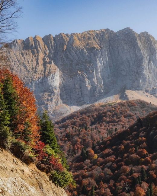 🍂🍁Самая красивая дорога Краснодарского края и Адыгеи  Просто садитесь в машину, вбивайте в навигатор..