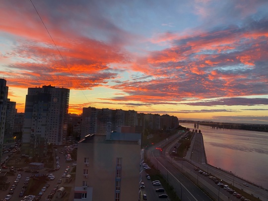 Вечр в Столице закатов💙  фото: Аня..