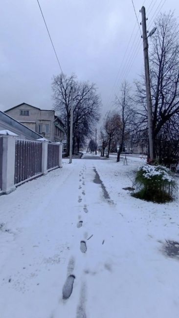 ❄️Снежное утро на севере Нижегородской области — в Ветлуге и Шахунье  Ждем сегодня ночью у..