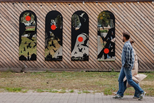 💙Портал в столицу закатов появился в Казани 
Нижегородский художник Lev Kise создал интересный арт-объект в..