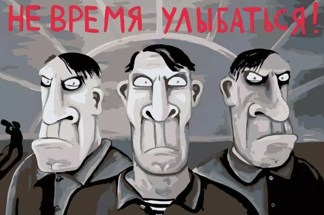 У Ростральных колонн сегодня заметили двух гопников. Это стрит-арт под названием «Эффект отсутствия» от..