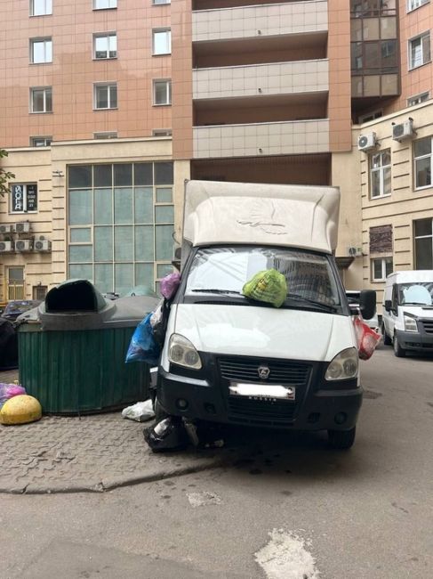 Вот такую «новогоднюю елку» заметили на Есенина 
Жильцы..