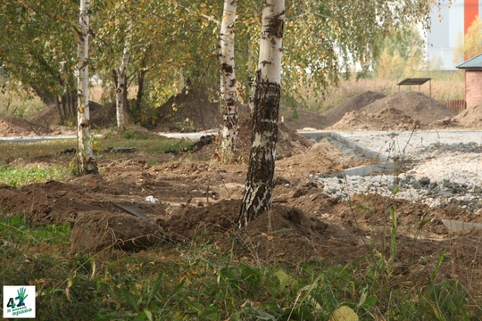 Парк им. 777-летия Нижнего Новгорода благоустраивается по программе "Формирование комфортной городской..