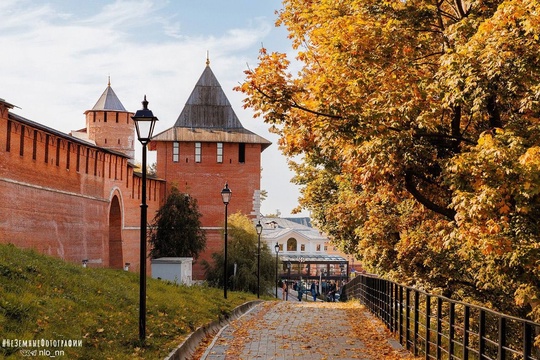 💙Золотая осень в Нижнем Новгороде 
Фото: Никита..