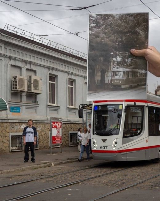 Фото еще зеленого и не перенаселенного Краснодара на фоне современного.  Помните те..