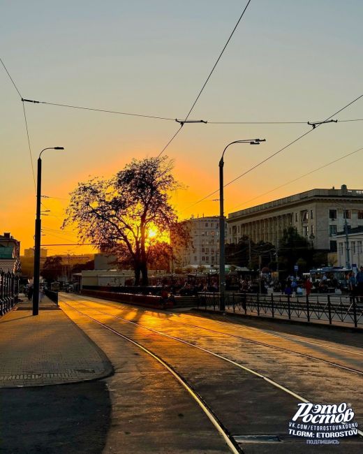 Закат на Центральном рынке..