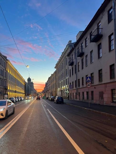 Сегодня в Петербурге был невероятный..