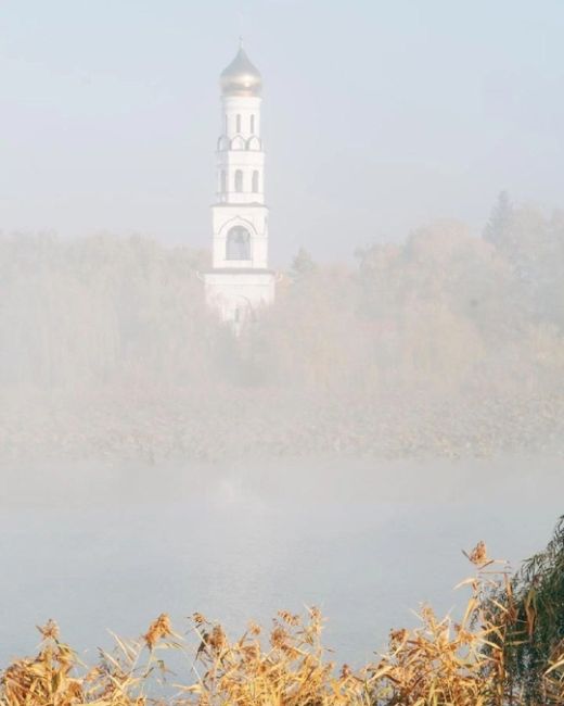 Утро у реки Сосыка 😍  Краснодарскиий край‌, станица Пластуновская, женский‌ Всецарицынскиий монастырь,..