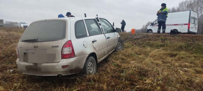 В Кочковском районе произошло смертельное ДТП  В результате столкновения автомобилей погиб водитель..