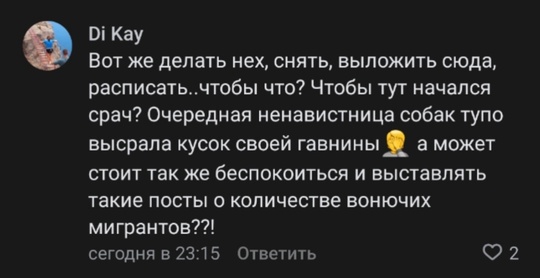 😡 «Очень возмущена популяцией собак в Батайске. Это настоящий ужас. Своры из 20 собак бегают, кусают,..