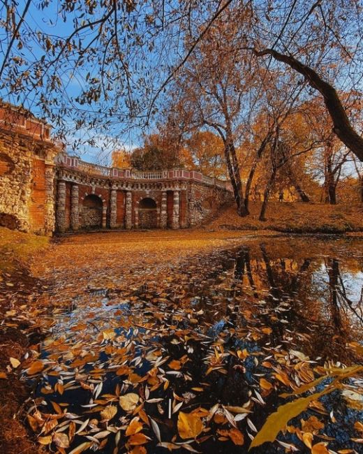 Лефортовский парк – первый регулярный сад на территории современной Москвы.  Фото:..