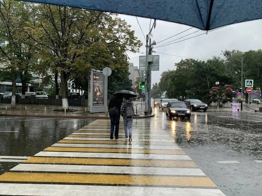 🌧Штормовое предупреждение из-за непогоды объявлено в Краснодарском крае 
13 и 14 октября местами в крае и в г...