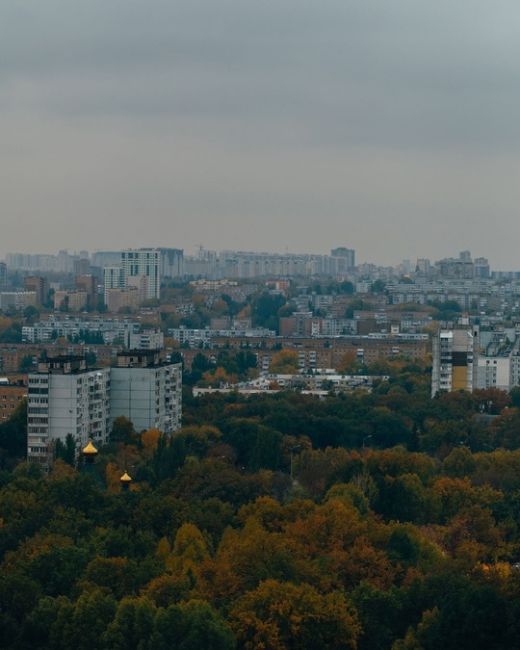 Поздняя осень в городе..