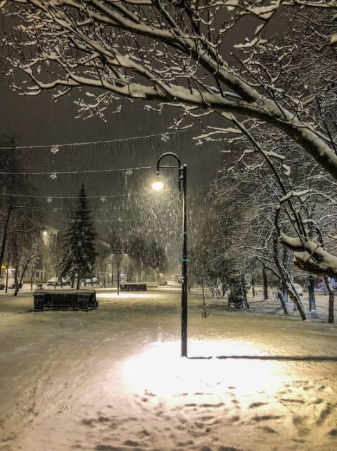 ❄️ Эстетика зимы в столице..