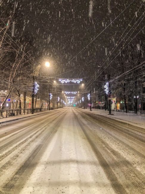 ❄️ Эстетика зимы в столице..