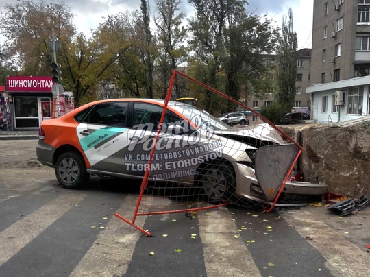 🚘 Водитель каршеринга влетел в ремонтные работы на 2-Краснодарской и сбежал. Выразил..