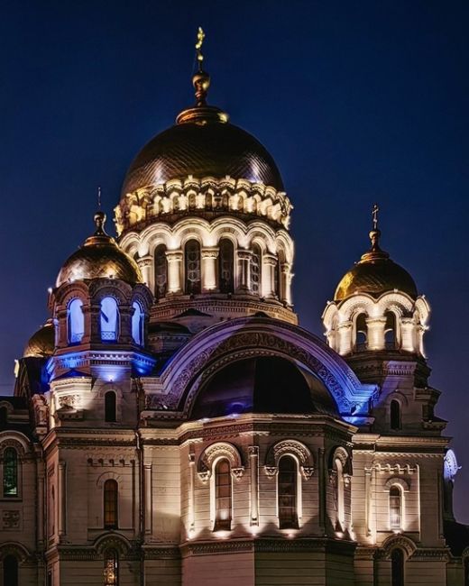 Величественный патриарший Вознесенский войсковой всеказачий собор.  Фото: Алексей..