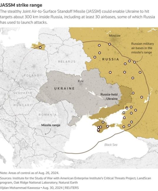 😡 США близки к решению передачи ракет JASSM Украине, сообщает Reuters. 
Какую версию планируют передавать — с..