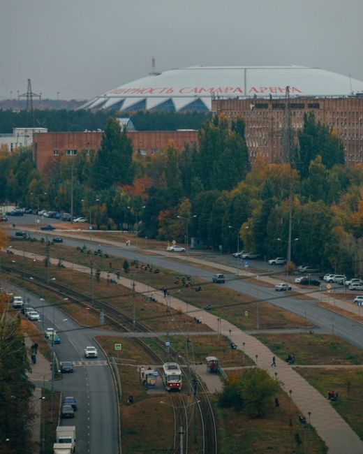 Поздняя осень в городе..