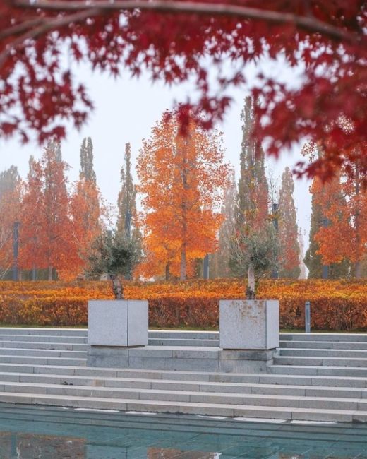 В Краснодаре наступило время туманов.  Фото:..