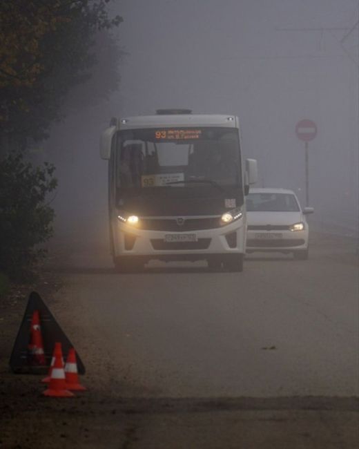 Утро туманное  Фото..