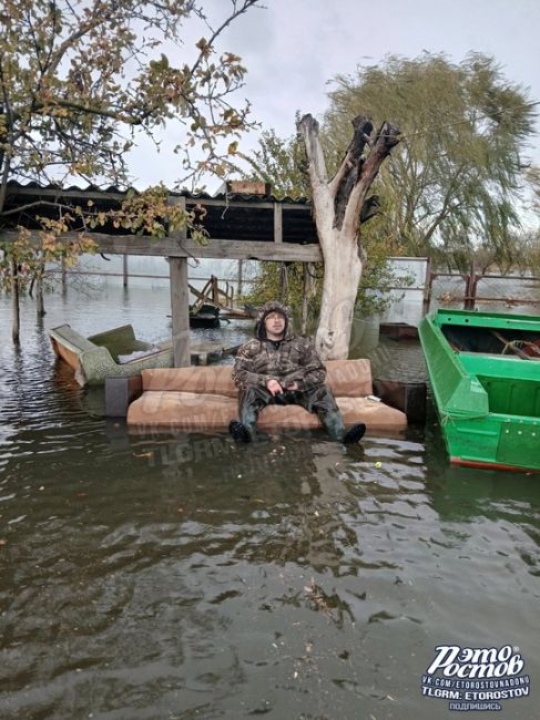 Обстановка в селе Кагальник Азовского района..