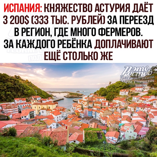 😱 Список стран, где можно получить до 9 МЛН РУБЛЕЙ ЗА ПЕРЕЕЗД! Специально для тех кто сильно устал..