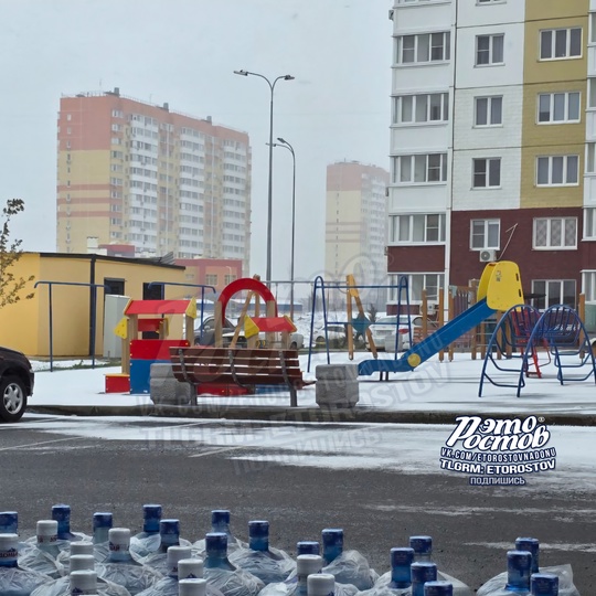 ❄️ Зима пришла на Платовский. В остальных районах светит..