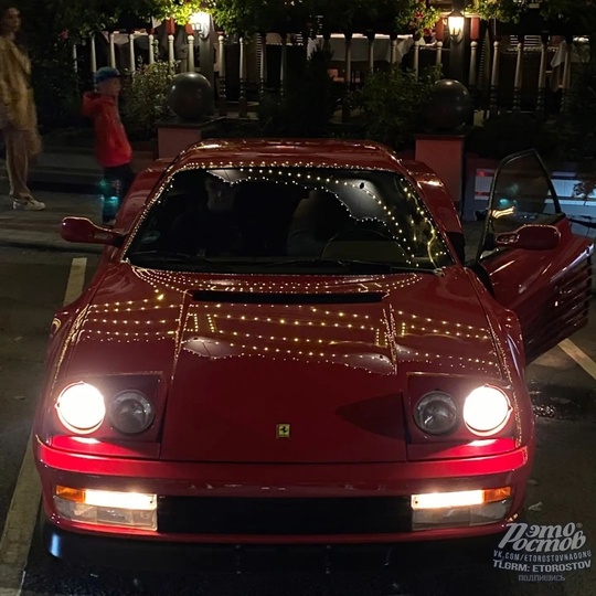 🔴 Ferrari Testarossa, на которой гоняет Николай «Улыбайтесь»..