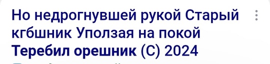 🚀 Футболку с Путиным и надписью «Крепкий Орешник» уже покупают на маркетплейсах. Одним из первых её..