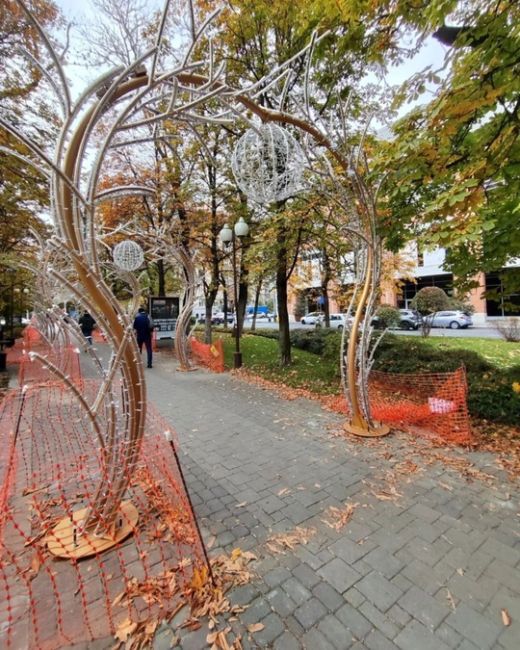 В гостях на Красной 🎄 Ну что сказать: Парк Галицкого поглощает город - и это хорошая новость 😇😂  Конечно же..