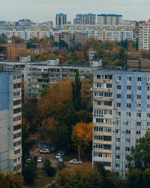 Поздняя осень в городе..