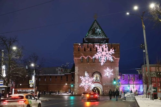 🎄Праздничная новогодняя иллюминация на Дмитриевской..