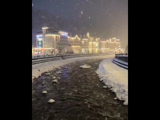 Зимний Роза хутор 🩵❄️  Фото halkonidis...