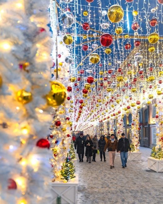 Предновогодняя Москва ❄️  Фото: ..