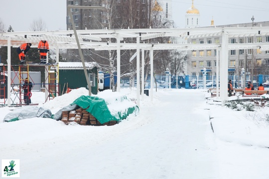 Работы по благоустройству в парке им. 777-летия Нижнего Новгорода затягиваются 
По контракту срок завершения..