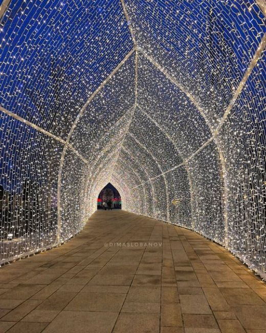 По-новогоднему празднично и ярко в Парке Облаков 🎄✨  спасибо..