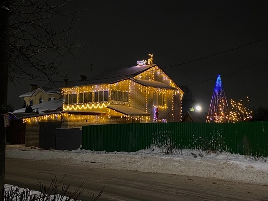 🎄Новогодняя сказка в Городецком районе, Заволжье  Пусть этот сказочный олень привезёт каждому в дом мира,..