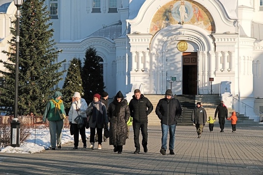 🗣️ Мороз и солнце в Дивеево  📸 Серафимо-Дивеевский женский..