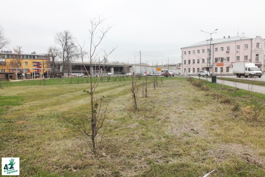 В Нижнем Новгороде благоустроен еще один сквер с романтическим названием "Общественная территория ул...