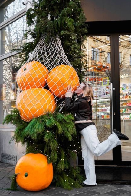 Новогоднее настроение продолжает захватывать Красную 🎄❄️  спасибо..