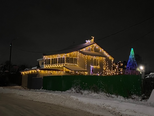 🎄Новогодняя сказка в Городецком районе, Заволжье  Пусть этот сказочный олень привезёт каждому в дом мира,..