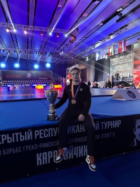 🏆 Спортсмен из Борчи, Евгений Байдусов, одержал победу на международном турнире по греко-римской борьбе.  В..