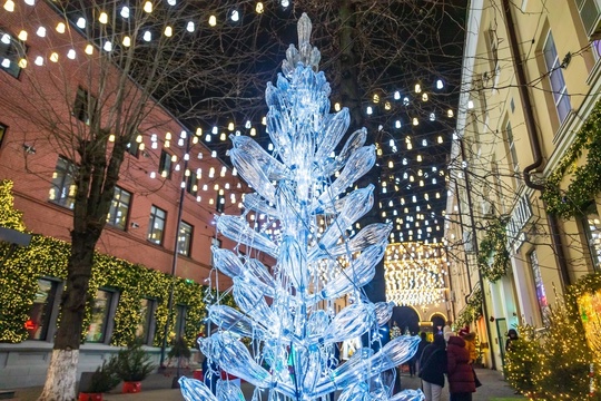 🎄 Табачка центра в этом году потрясающая.  Фото: Денис..