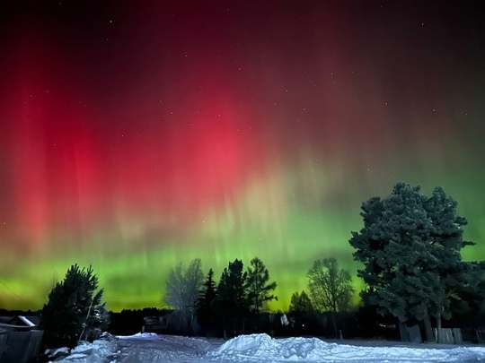 Невероятно красиво! Емельяновский район, п. Первомайский  📷 Оля..